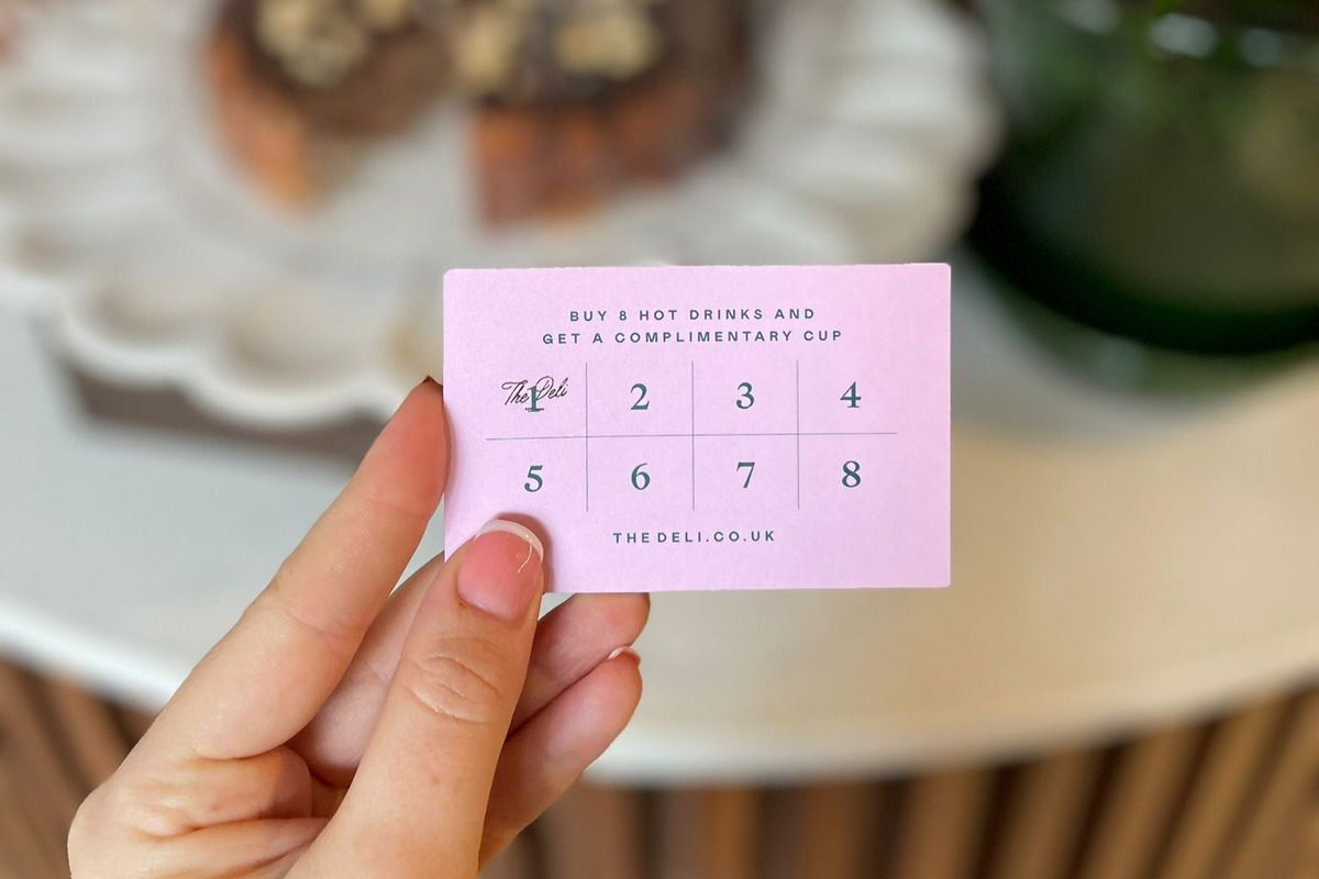 The Deli loyalty card