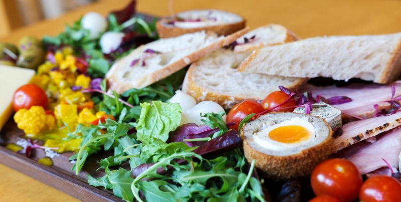 A Ploughman's Lunch sharing platter from The Deli.